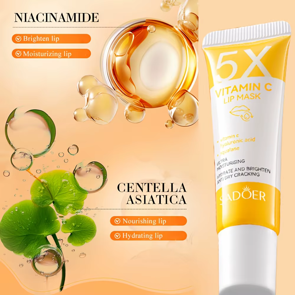 Masque à lèvres à la vitamine C