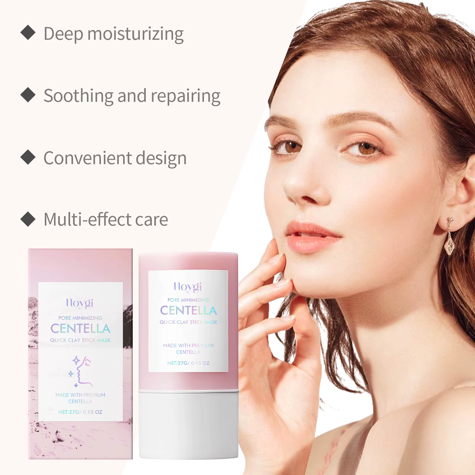Masque en stick à l'argile de Centella pour minimiser les pores