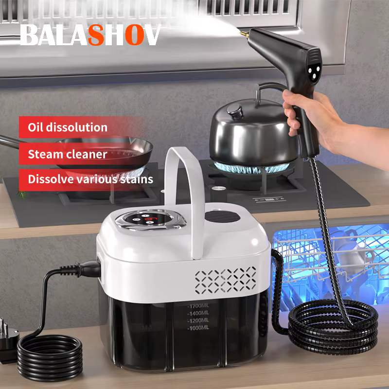 Nettoyeurs à vapeur portables haute température et pression, climatiseur, hotte de cuisine, Machine de nettoyage à vapeur pour voiture, nettoyage des sols, EU/US
