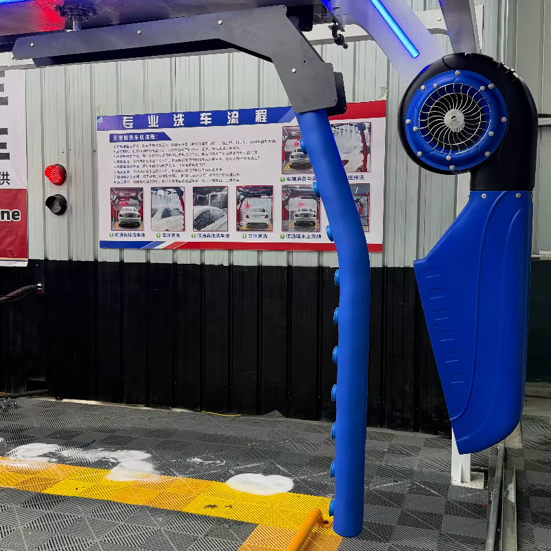 Système de nettoyage sans contact complet, tunnel de lavage de voitures automatisé sans brosses, machine de lavage de voitures en libre-service