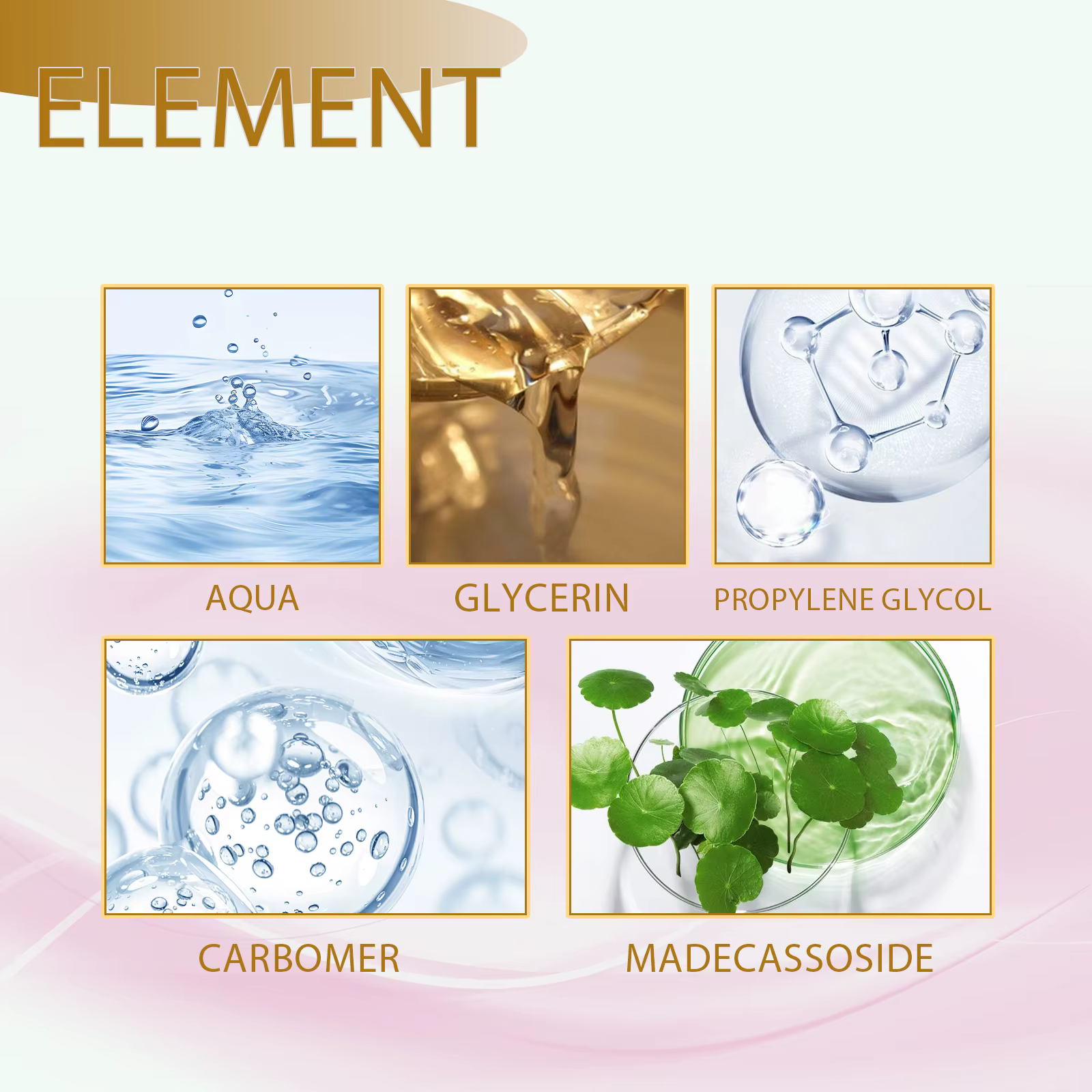Essence Visage Pro Centella Hydratation Intense & Toucher Lisse Absorption Rapide Préparation Quotidienne de la Peau