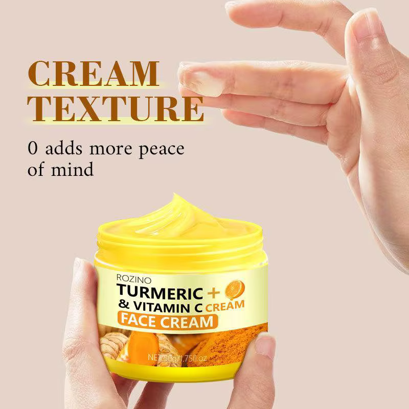 Crème pour le visage au curcuma VC
