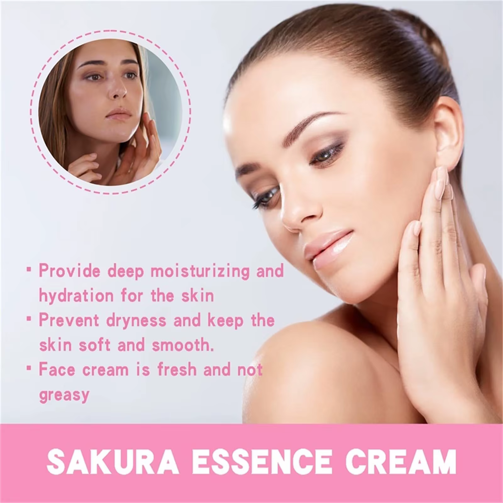 Crème à l'essence japonaise Sakura
