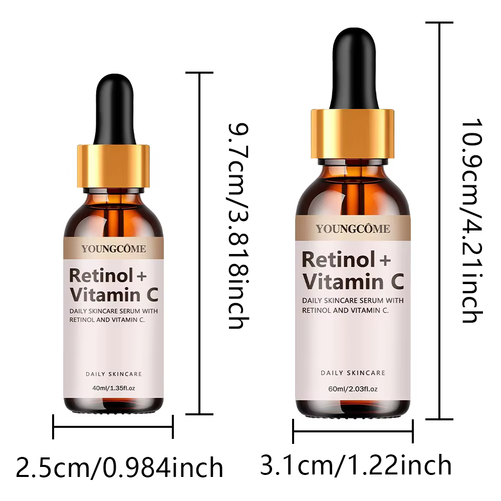 Sérum Quotidien pour le Soin de la Peau au Rétinol et Vitamine C