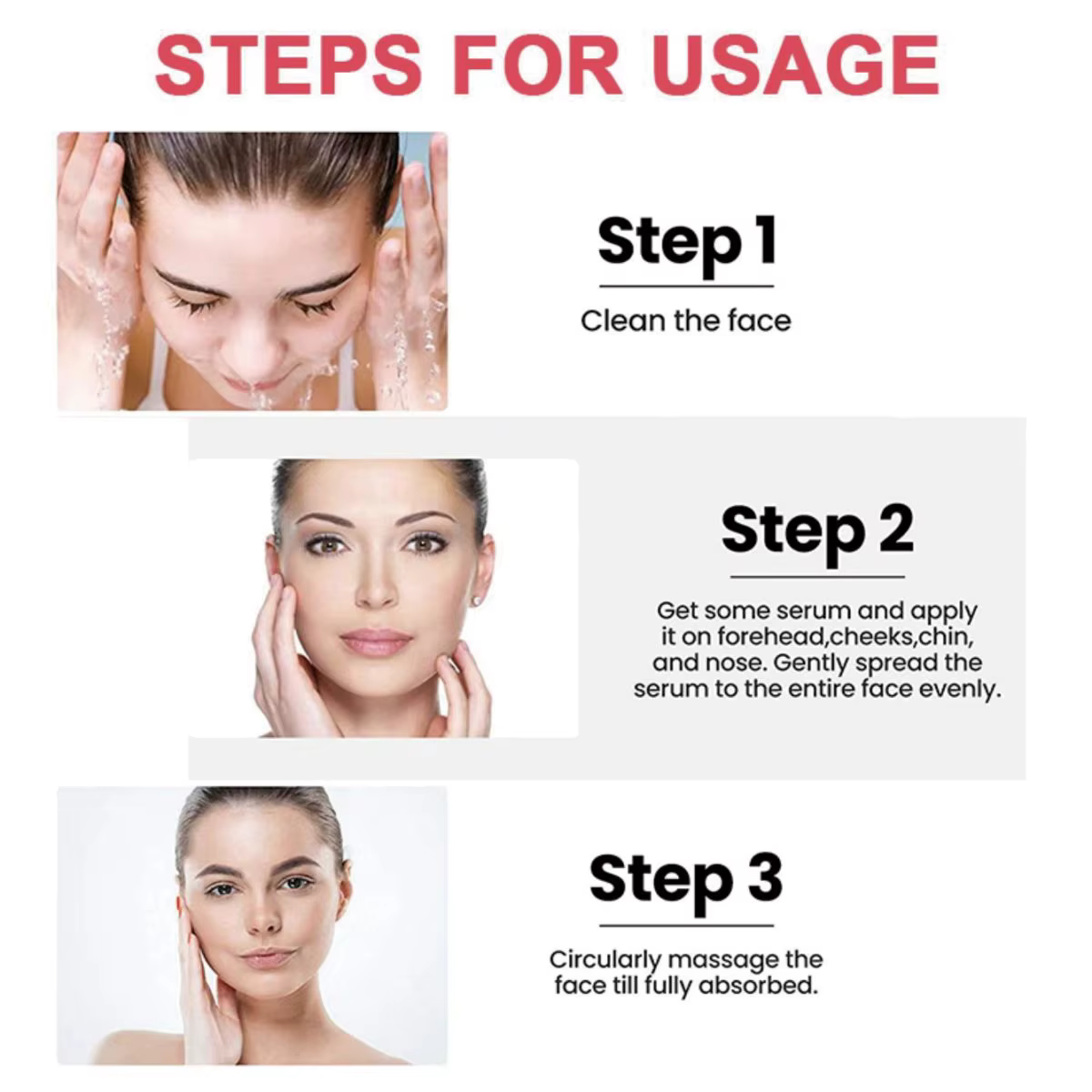 Sérum pour le visage au rétinol 2.5% avec acide hyaluronique