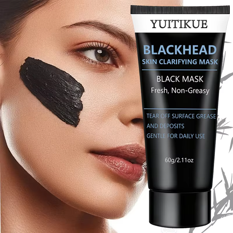 Masque clarifiant pour la peau YUITIKUE contre les points noirs 60g