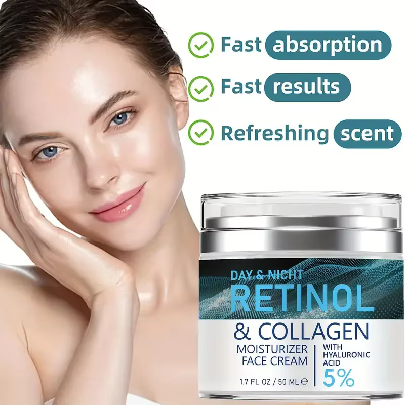ENVISHA rétinol collagène crème visage soins de la peau Anti-âge rides hydratation profonde hydratant santé