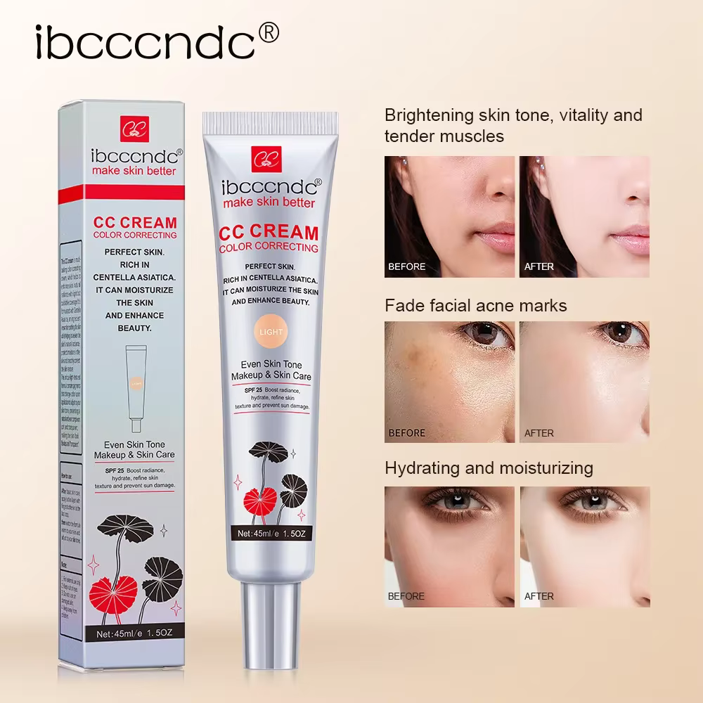 Erborian Cc crème Centella corée maquillage féminin pour le visage humidité cosmétiques correcteur couverture complète fond de teint