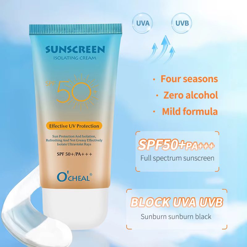 O'CHEAL 60g SPF50 + crème solaire hydratante