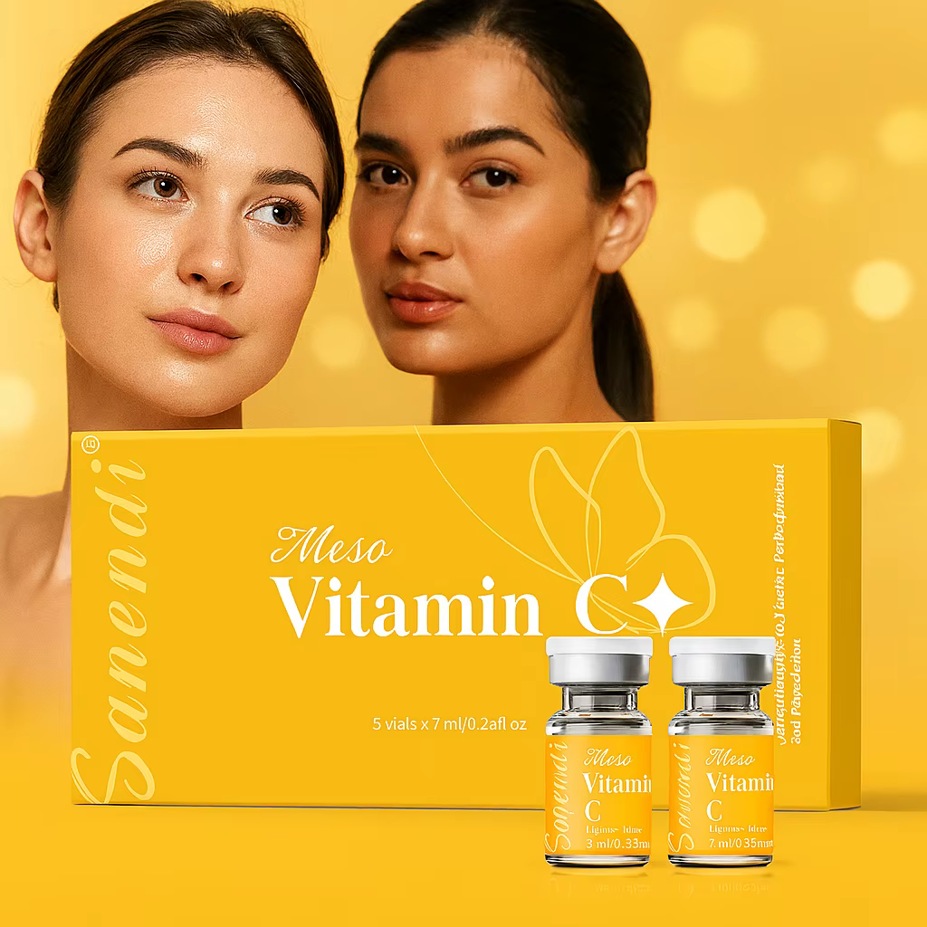 Sanendi PDRN Glutathion VITAMIN C Peau Sensible Muscle Éclaircissement et anti-âge Utilisation Stylo Derma 7 ml x 5 flacons