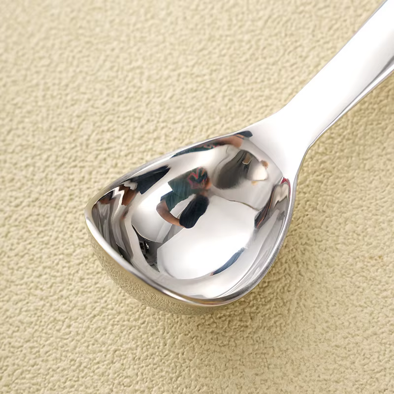 Cuillère à crème glacée en acier inoxydable 304, boule de fruits épaisse, cuillère à crème glacée domestique