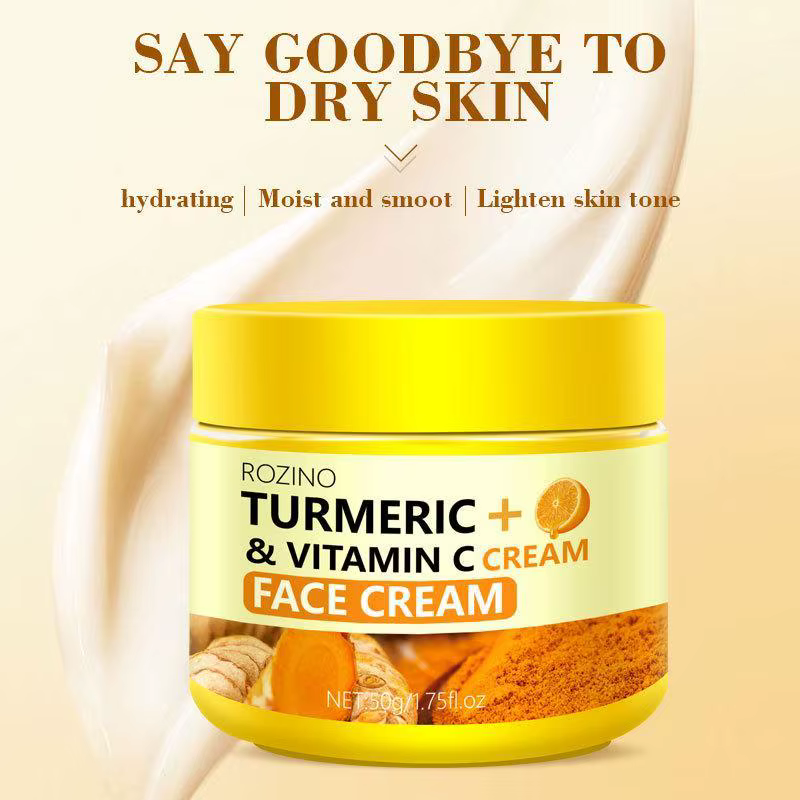 Crème pour le visage au curcuma VC