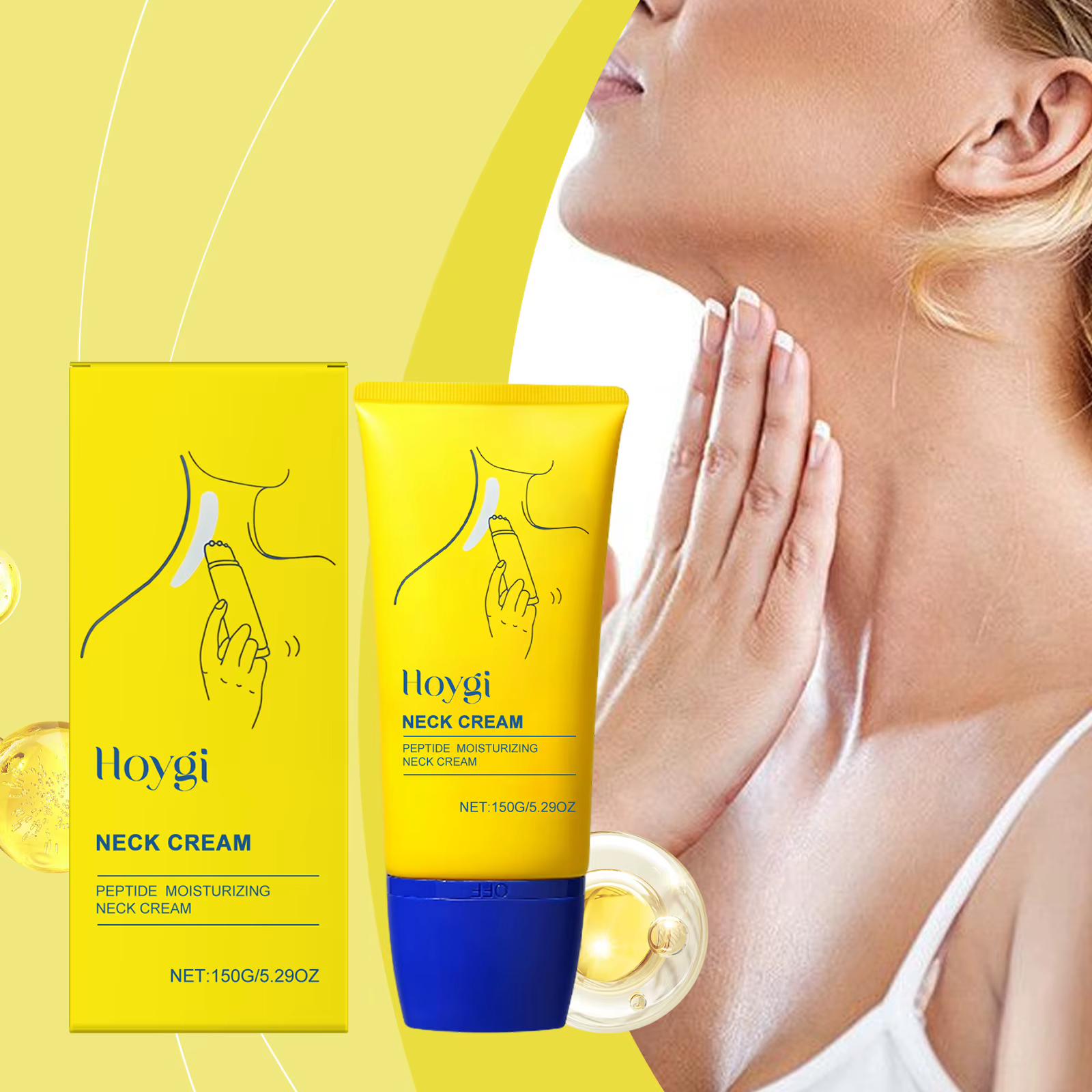 Crème raffermissante pour le cou : hydrate et nourrit