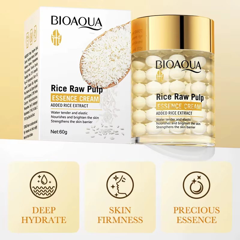 BIOAOUA – crème hydratante en profondeur à l'essence de riz
