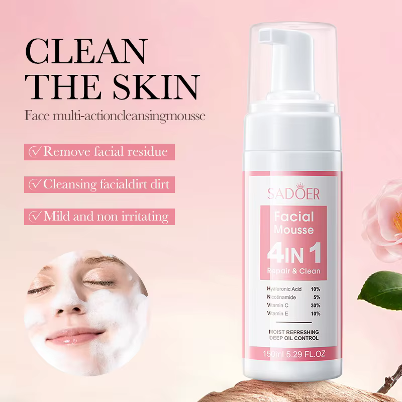 SADOER 4 en 1 Mousse pour le visage