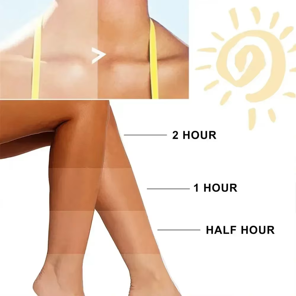 Crème solaire pour la peau en été