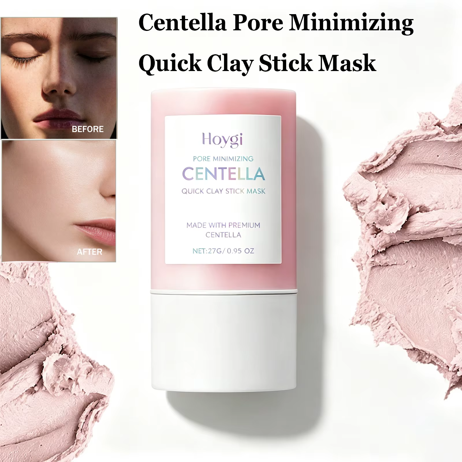 Masque en stick à l'argile de Centella pour le visage