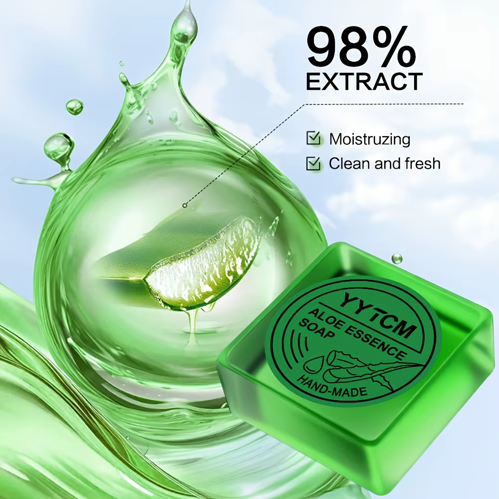 Savon artisanal à l'aloe vera