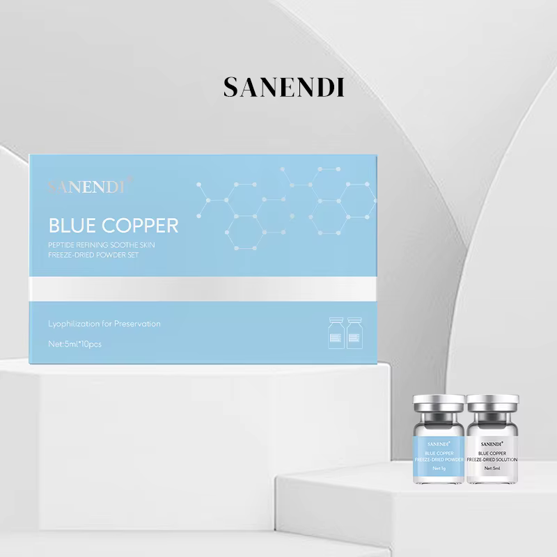 Sérum 3-en-1 au cuivre bleu et aux peptides pour le visage