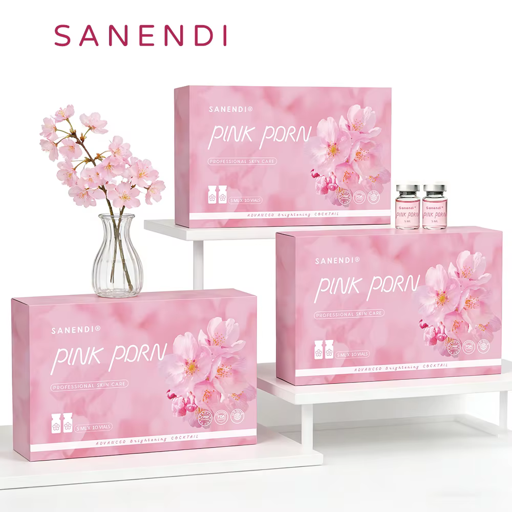 Sérum facial Sanendi Pink PDRN à l'ADN de saumon et à l'acide hyaluronique