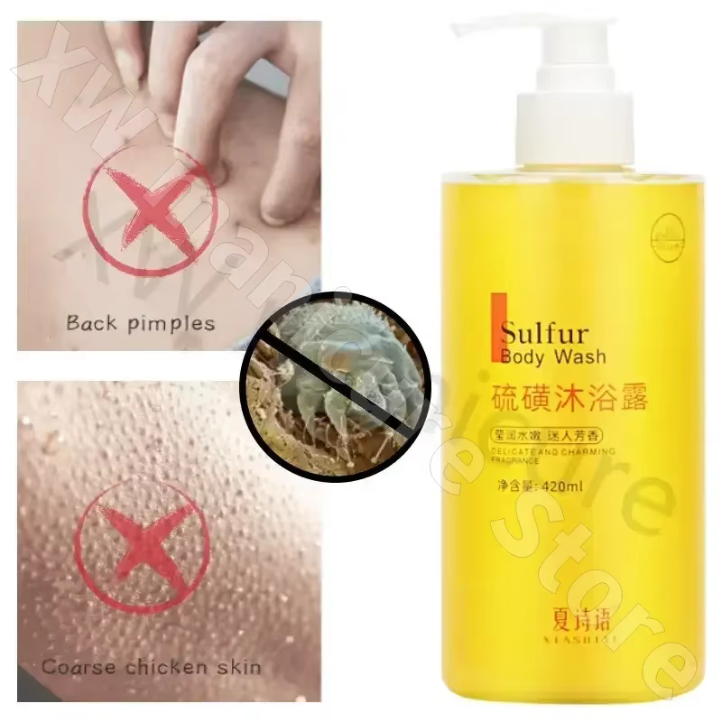 Gel Douche Anti-Acariens pour Homme et Femme