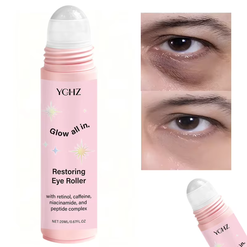 Essence Roll-On Contenant de la Caféine pour les Yeux - Produit de Soin de la Peau