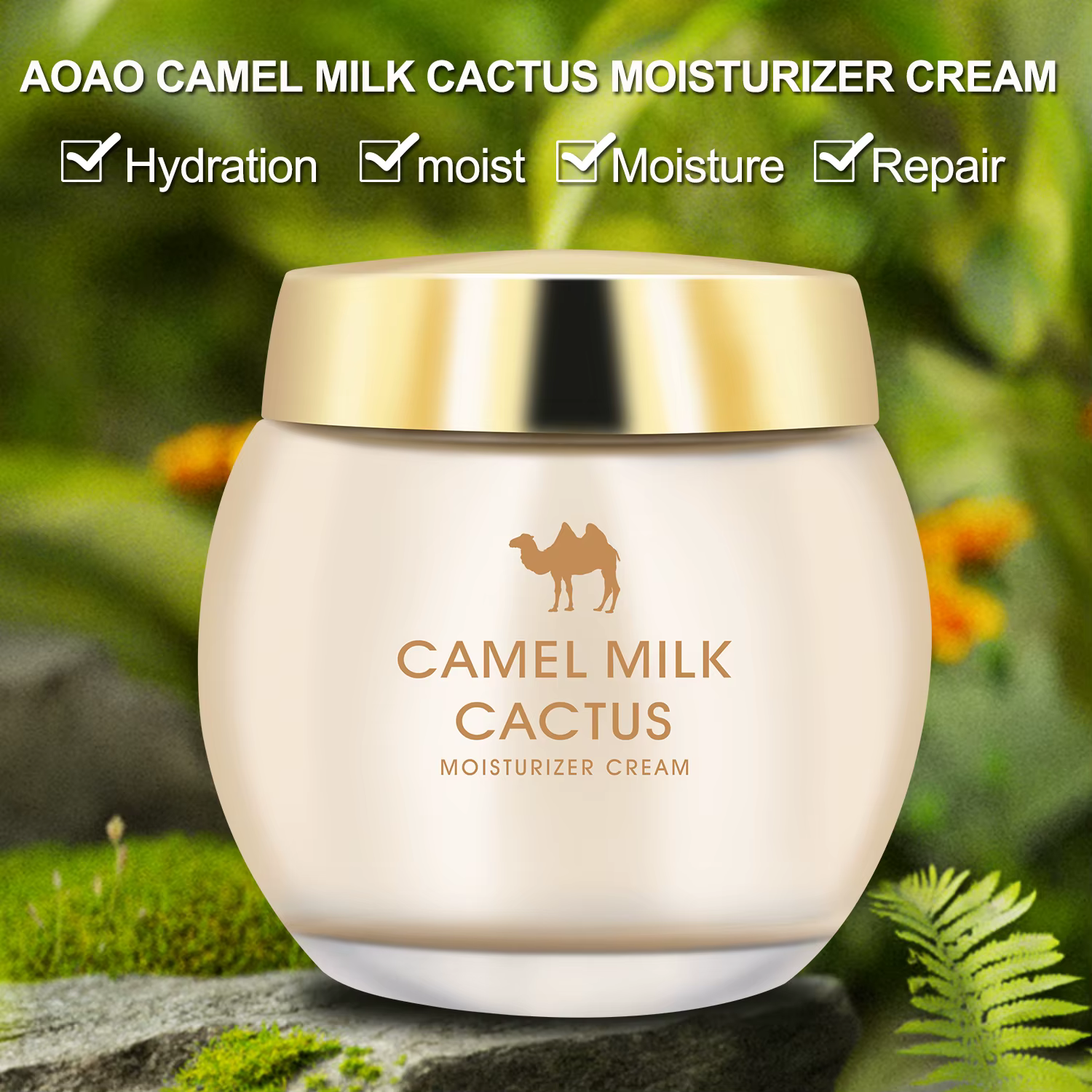 Crème Miracle hydratante au lait de chameau
