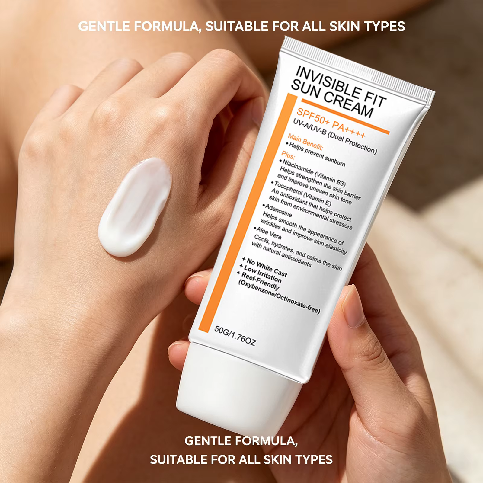 Crème hydratante à la niacinamide