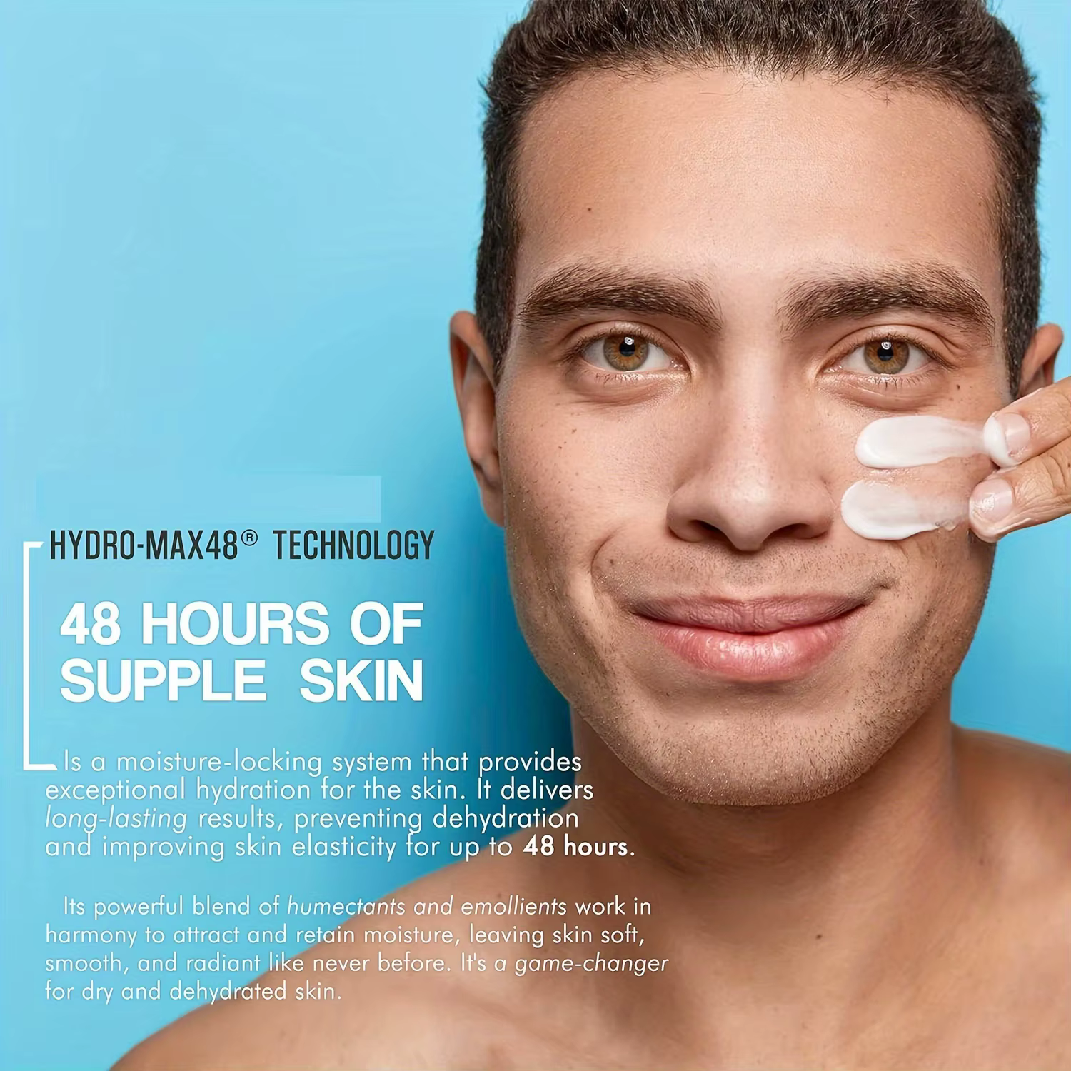 Crème hydratante pour le visage pour hommes