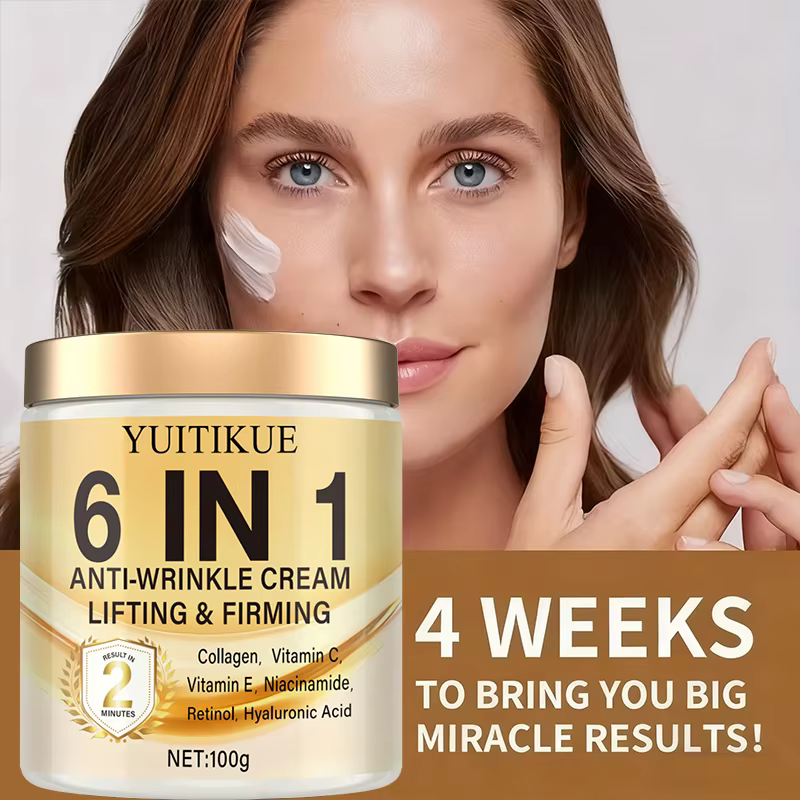 YUITIKUE Crème liftante 2 Min 100g - Anti-rides 6 en 1