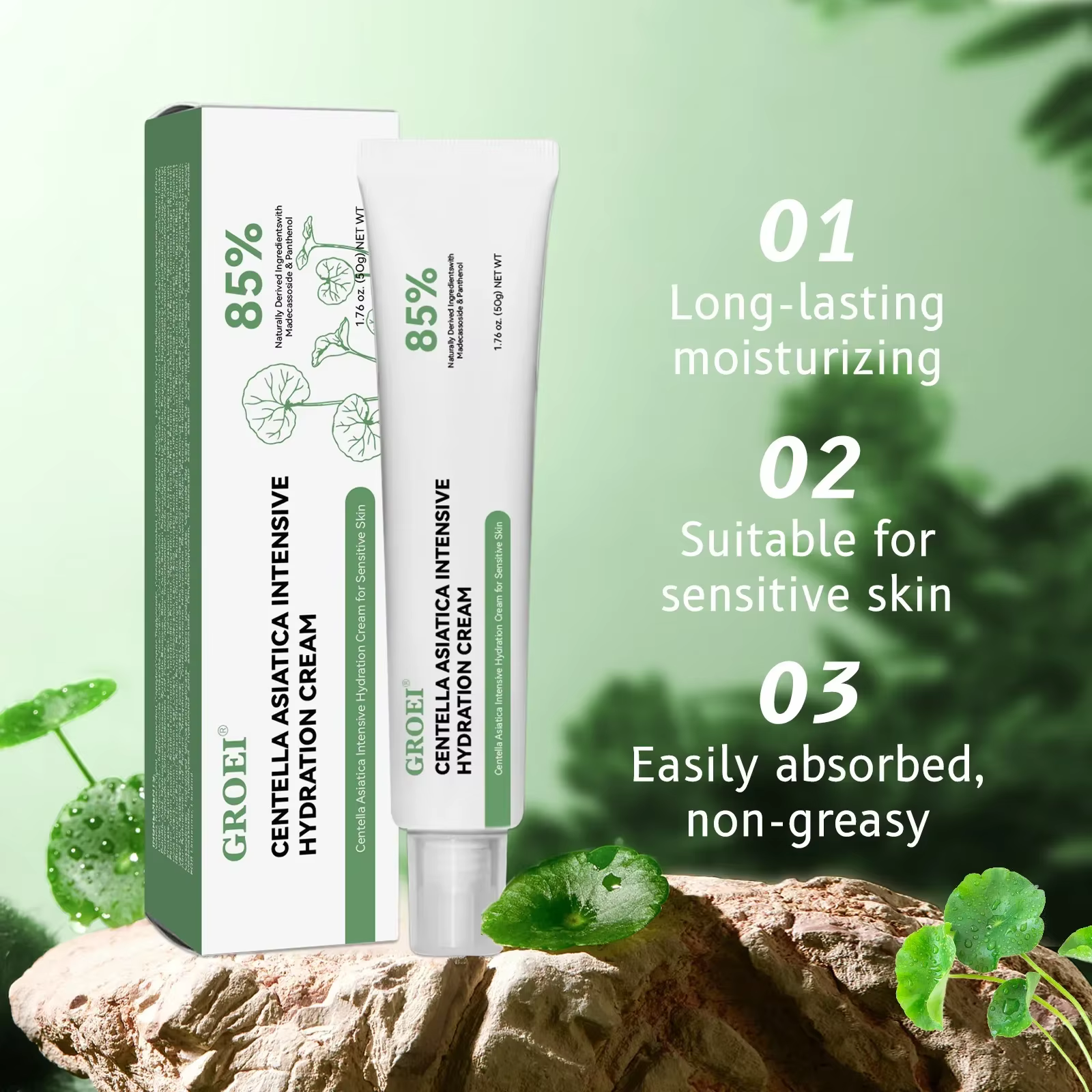 Crème pour le visage naturelle