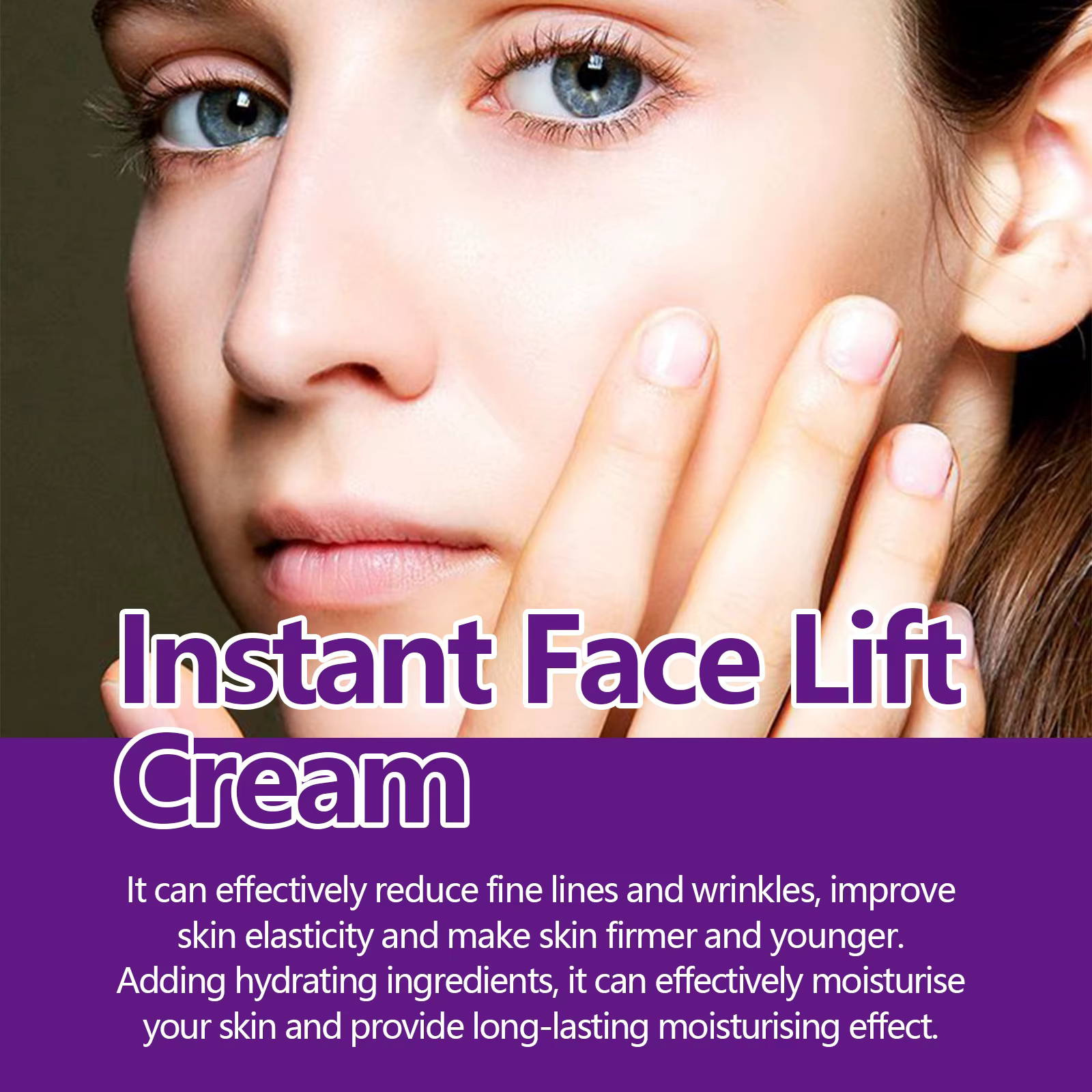 Crème de lifting instantanée