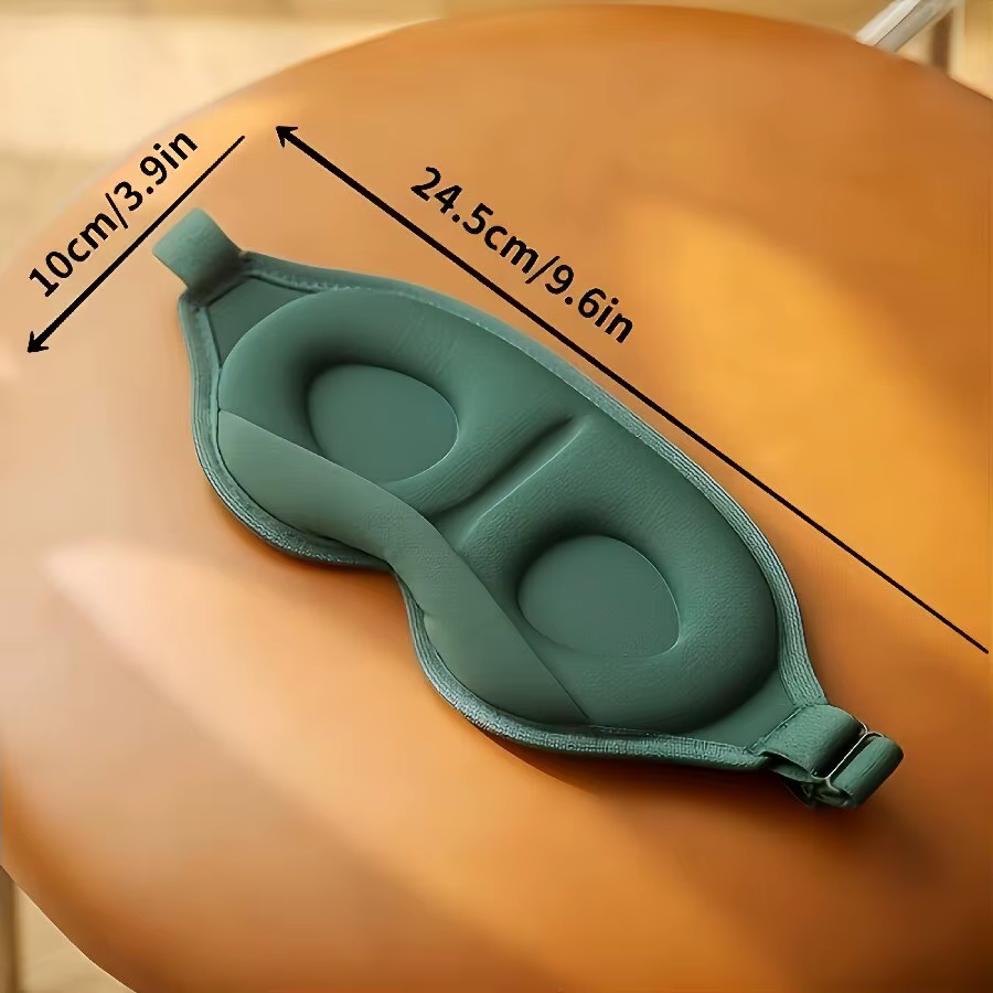 Masque pour les yeux tridimensionnel 3D pour dormir et ombrer