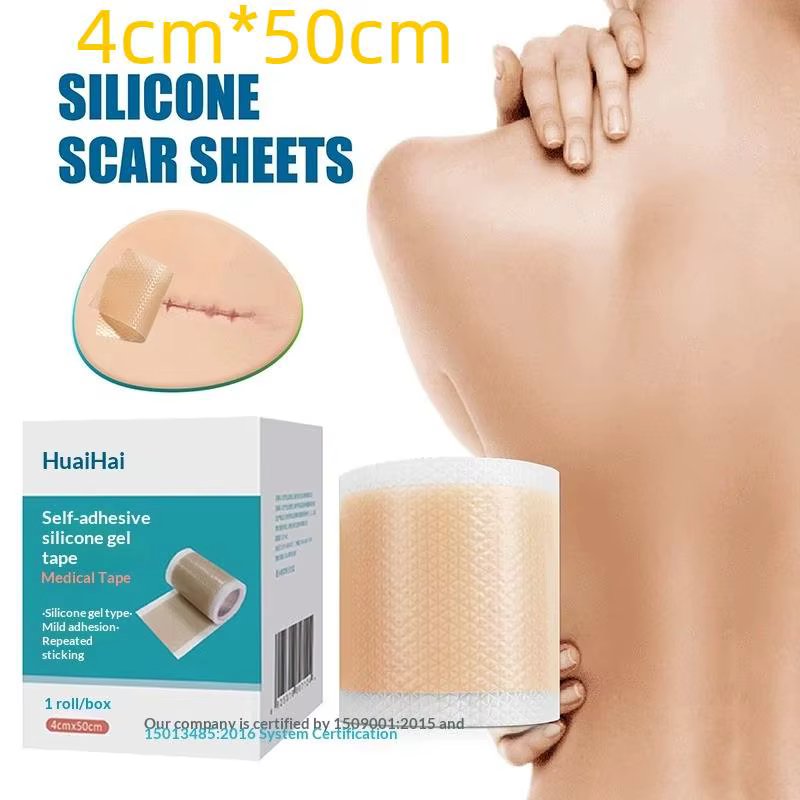 Bandes de silicone pour cicatrices 4cm*50cm