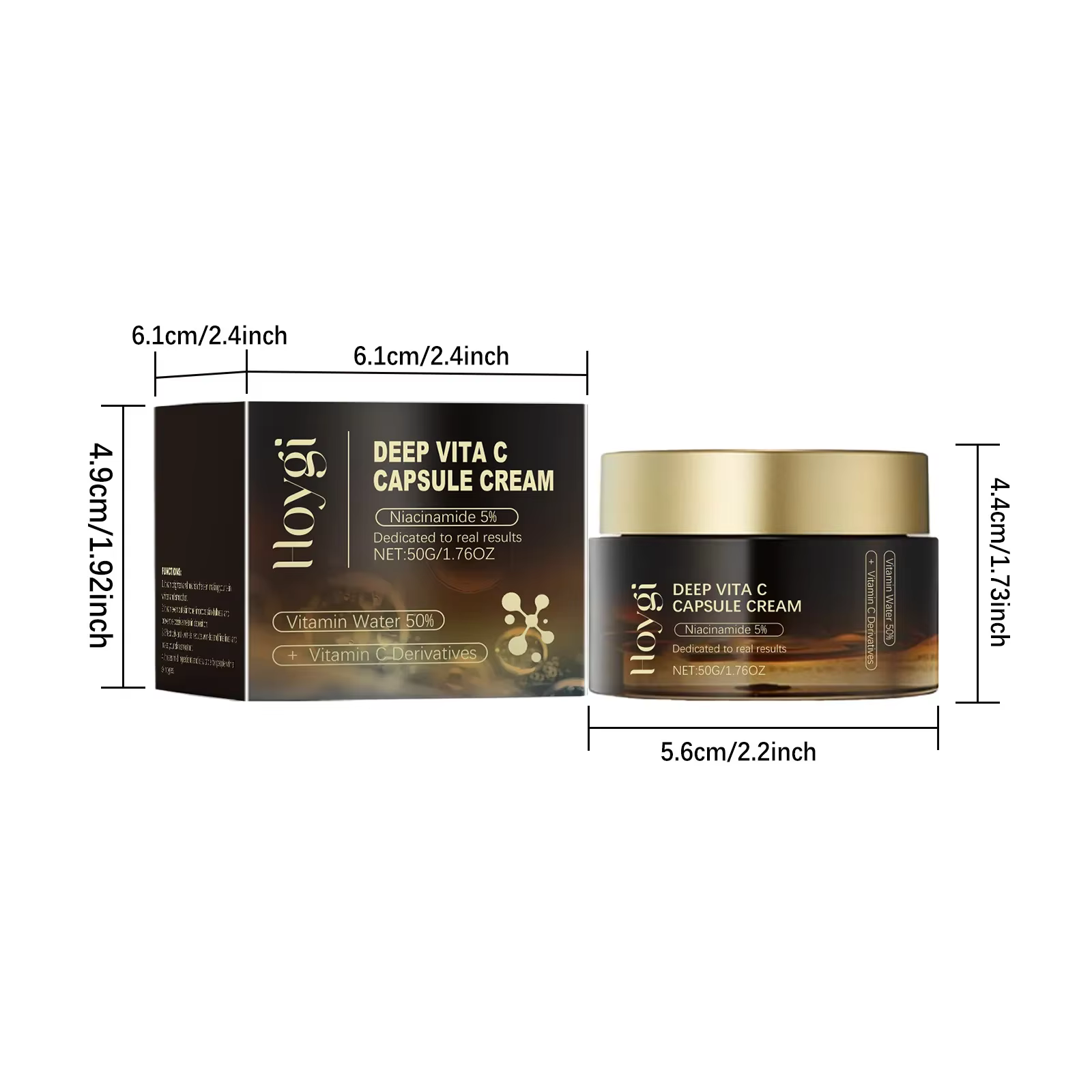 Niacinamide crème pour le visage estompe les taches foncées éclaircissante Melasma même le teint rétrécissement des