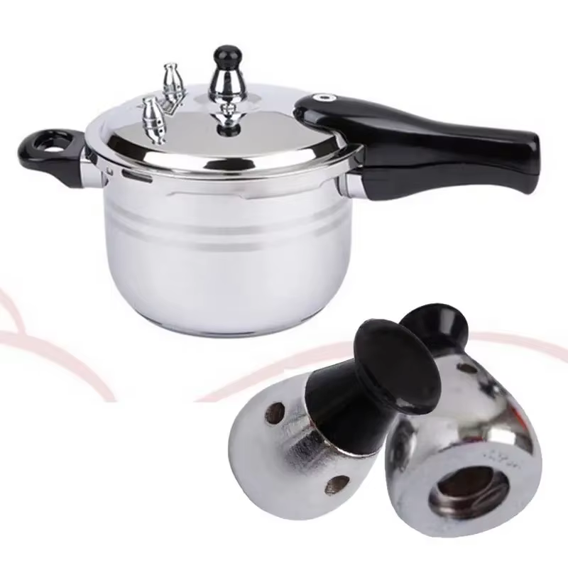 Autocuiseur haute pression, ustensiles de cuisine, marmite à soupe et à viande, Valve d'autocuiseur en aluminium, cuisinière domestique, appareils de cuisson en acier à Induction