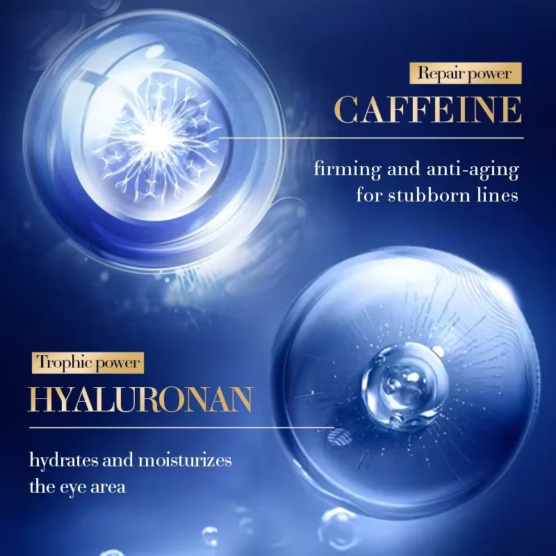 Crème pour les yeux à la caféine
