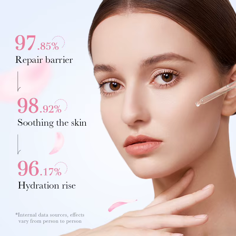 Centella Sakura collagène vitamine C acide hyaluronique sérum pour le visage soin de la peau hydratant raffermissant