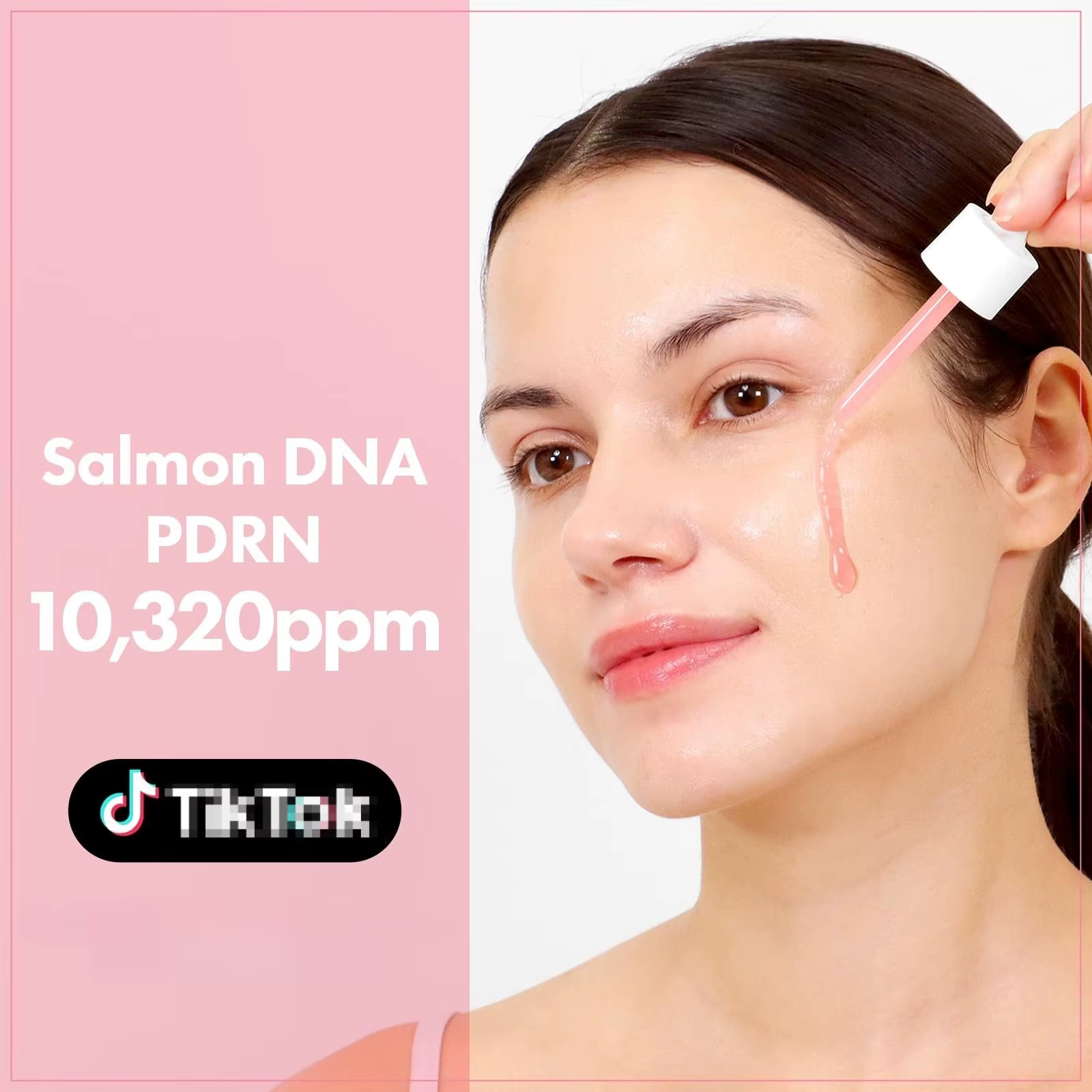 Soin du visage E-s-s-e-n-c-e Peau délicate et hydratante. Colagène hydrolysé au peptide rose pdrn