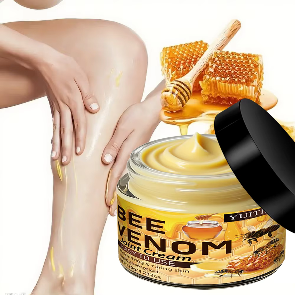 Crème articulaire au venin d'abeille 120g – Hydrate et soin pour toutes les articulations et la peau