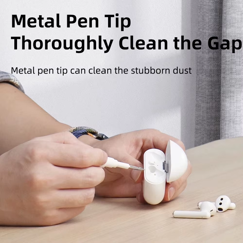 Ensembles de nettoyage pour écouteurs Bluetooth Airpods Pro 1 2 3, Kit de nettoyage pour écouteurs, brosse à stylo pour Samsung Xiaomi Huawei Airdots