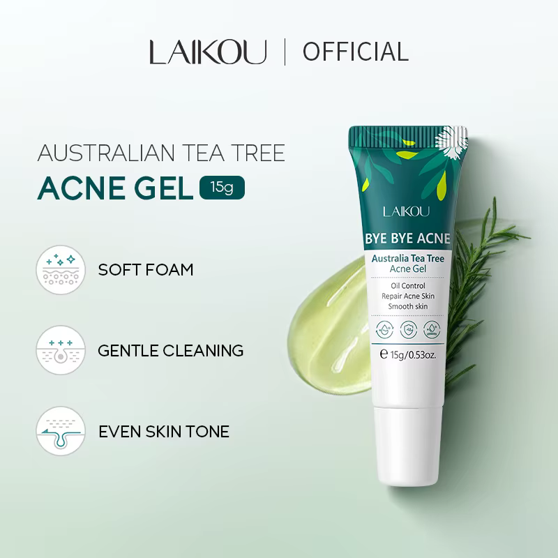 LAIKOU Aloe Vera Gel crème pour le visage arbre à thé