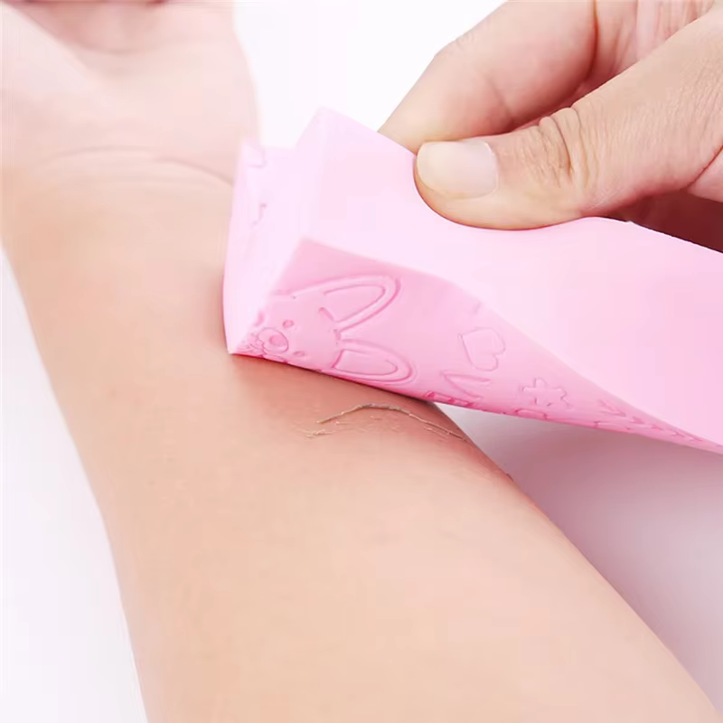 Éponge exfoliante douce pour le corps
