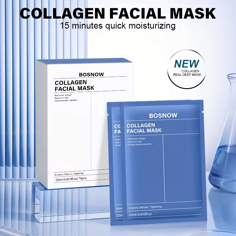 Masque raffermissant et hydratant au collagène