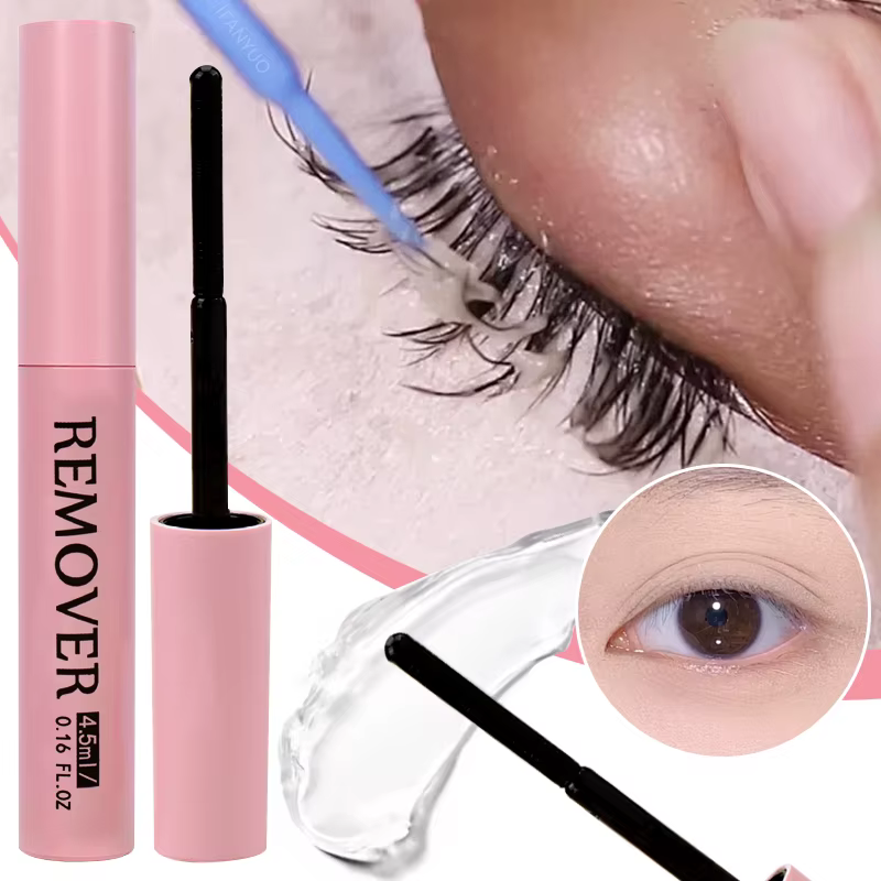 Dissolvant de colle pour cils, 5ml, pour bricolage, Extensions de cils, nettoyage doux et en profondeur, dissolution rapide des résidus, outil de maquillage liquide