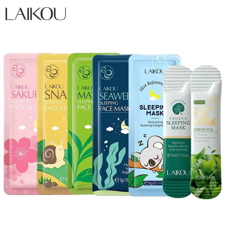 LAIKOU 7 pièces masque Facial hydratant Anti-rides raffermissant