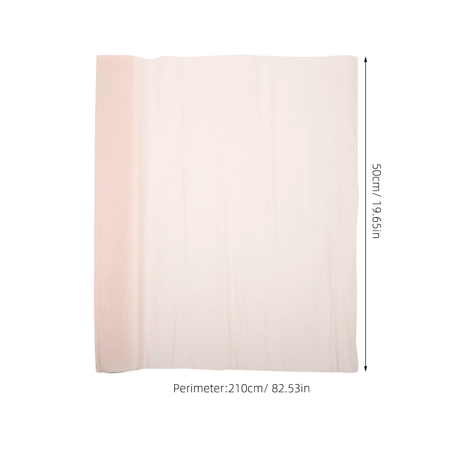 Rouleau de papier crépon italien extensible coloré pour projets d'art et d'artisanat DIY, décoration de chambre, salon, cuisine, salle de bain