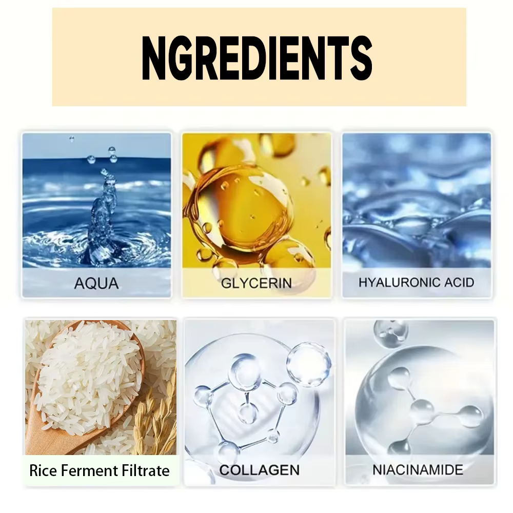 30/60g crème de riz pour le visage Essence de riz blanc