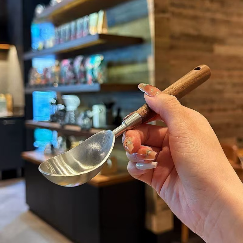 Cuillère à glace et diviseur de fruits tout-en-un en acier inoxydable durable pour les amateurs de desserts
