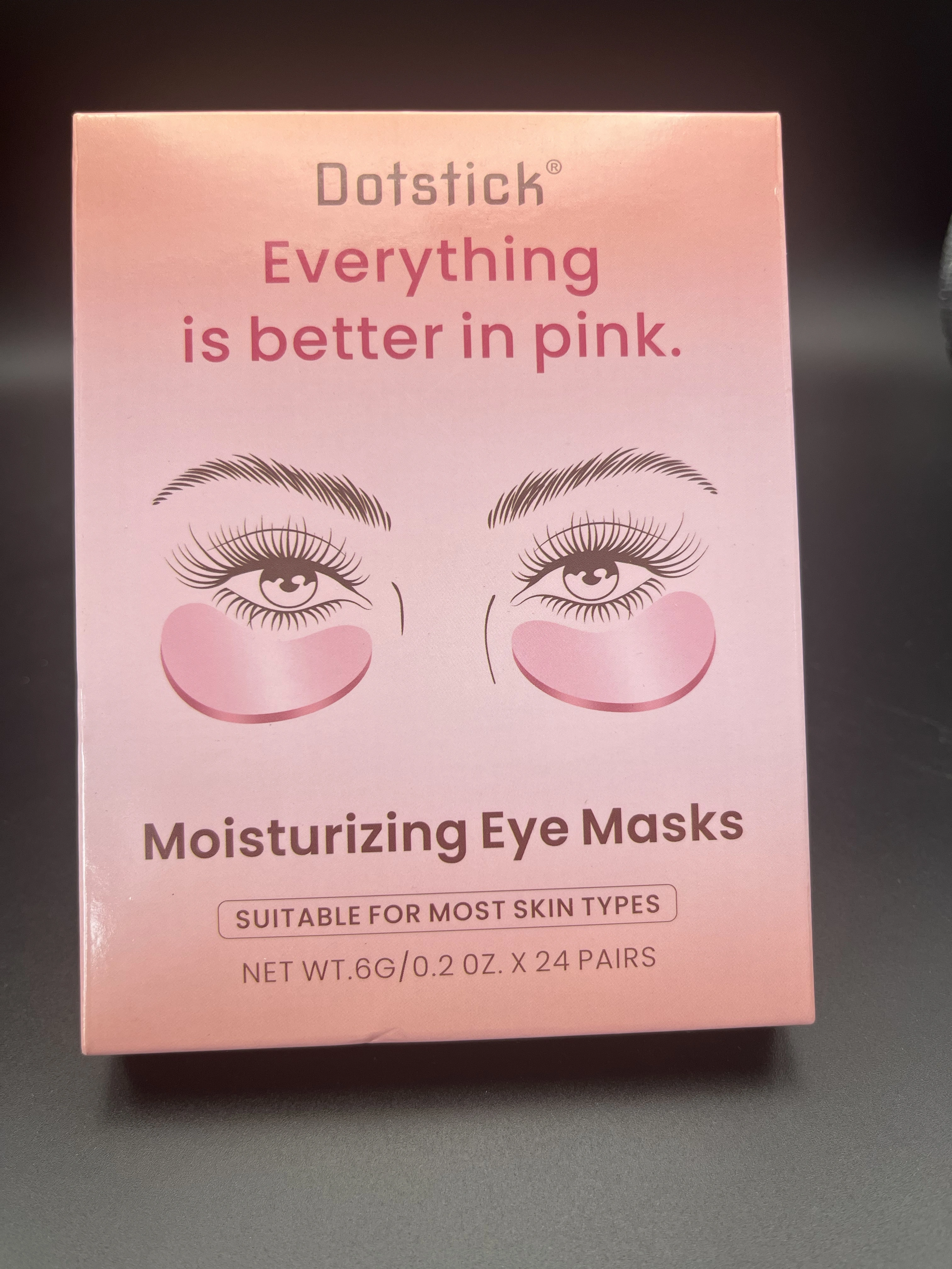 💖 10 patchs hydratants roses pour les yeux | Soins oculaires
